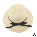 Summer Straw Hat Big Wide Brim Foldable Beach Sun Hat Straw Floppy Sun Block UV Protection Hat Ladies Outdoor Travel Straw Hat